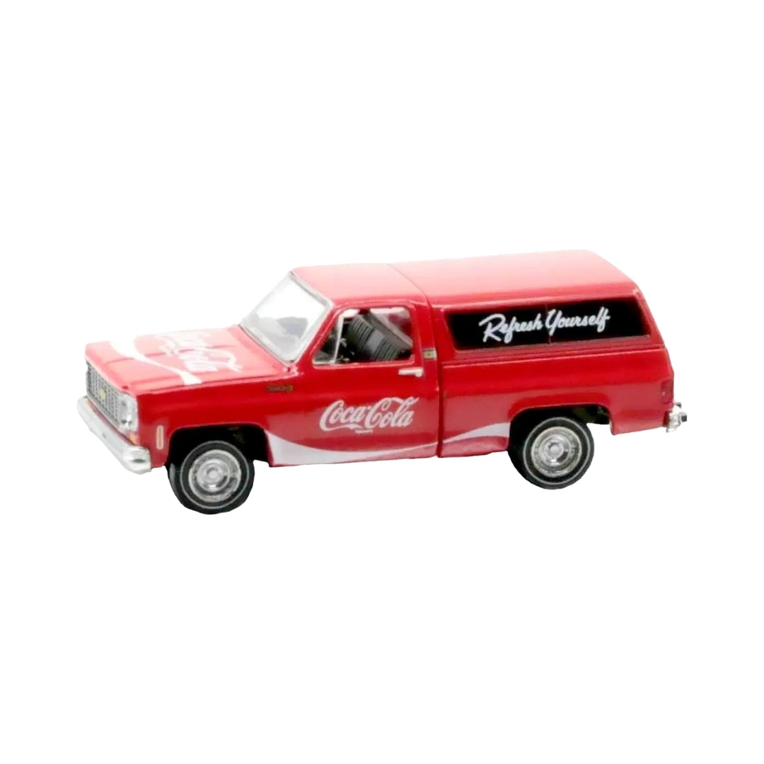 1973 Chevrolet Cheyenne 10 - Coca-Cola Refresh Yourself (Red Van, Auto-Haulers Release TW23, Set Exclusive)