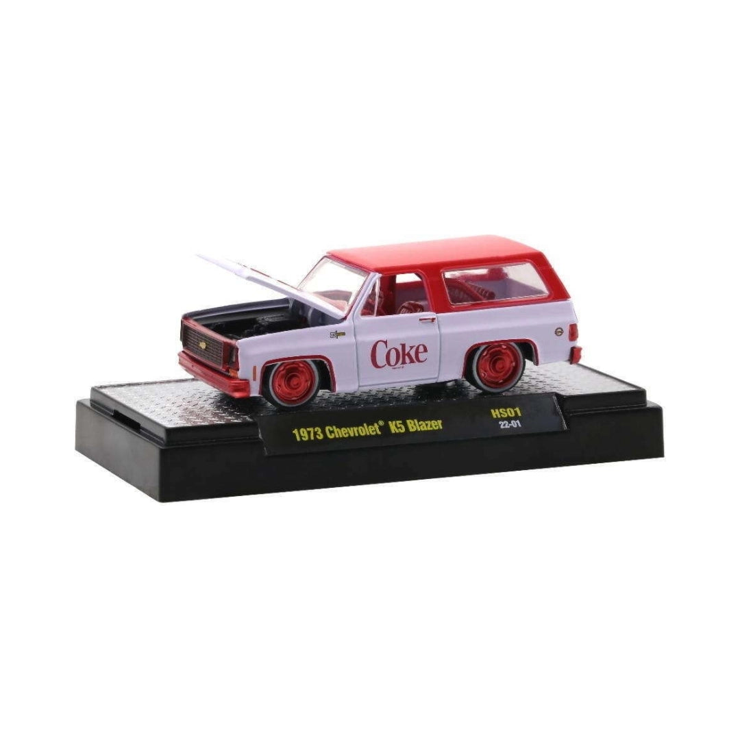 1973 Chevrolet K5 Blazer - Coca-Cola White & Red (Chase, HS01 22-01)