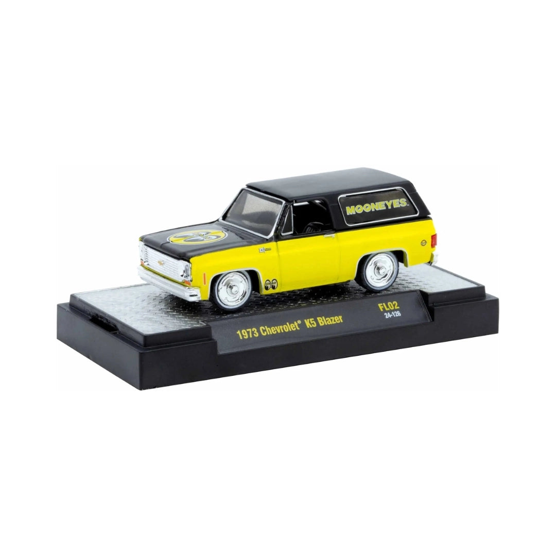 1973 Chevrolet K5 Blazer - Yellow, Silver Chrome Details (Limited Edition)
