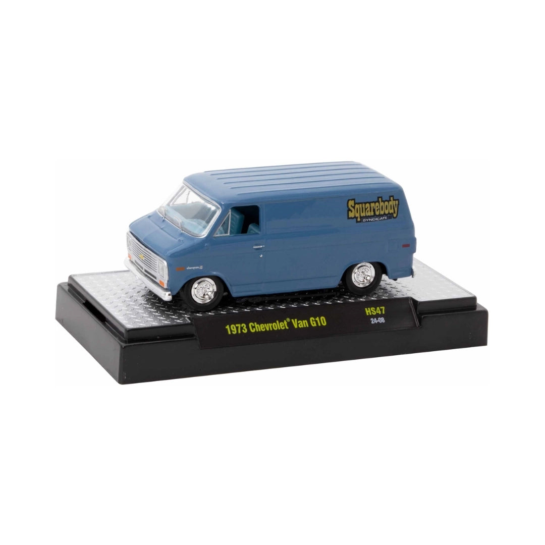 1973 Chevrolet Van G10 - Blue Squarebody Smoke Box (Clean Version)