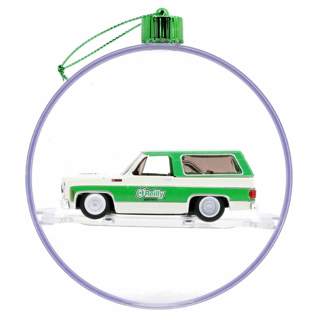 1973 GMC Jimmy Sierra - Green & White (Holiday Ornament OR03 Exclusive)