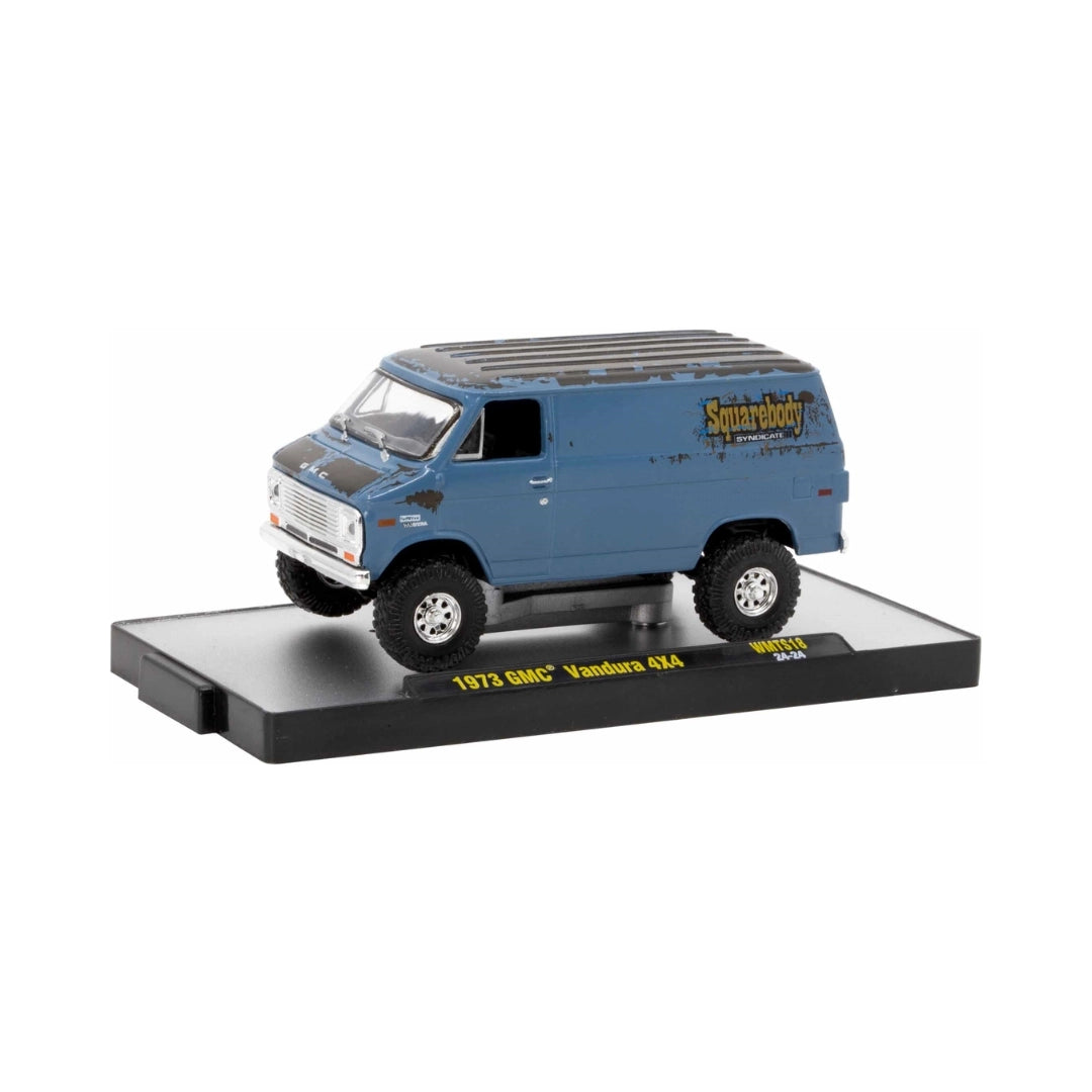 1973 GMC Vandura 4X4 - Blue/Black Squarebody Syndicate