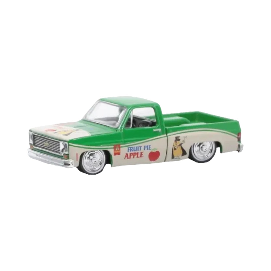 1974 Chevrolet Cheyenne Super 10 - Green "About the Apple" Chase (Green Chrome Details, Green Interior)