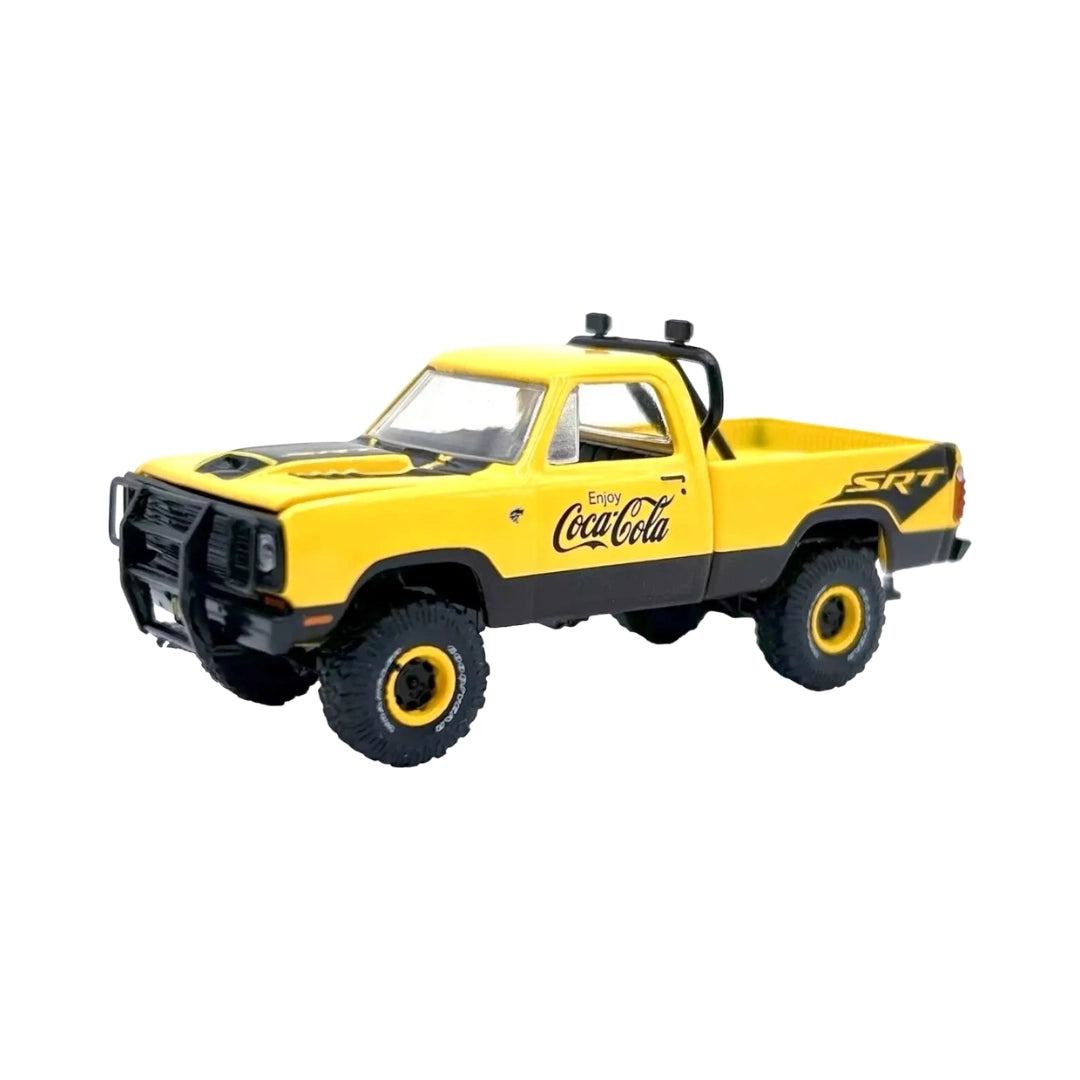 1974 Dodge W200 Power Wagon - Yellow (Coca-Cola, Yellow Rims, Black Details & Interior, Limited Edition, Set Exclusive)