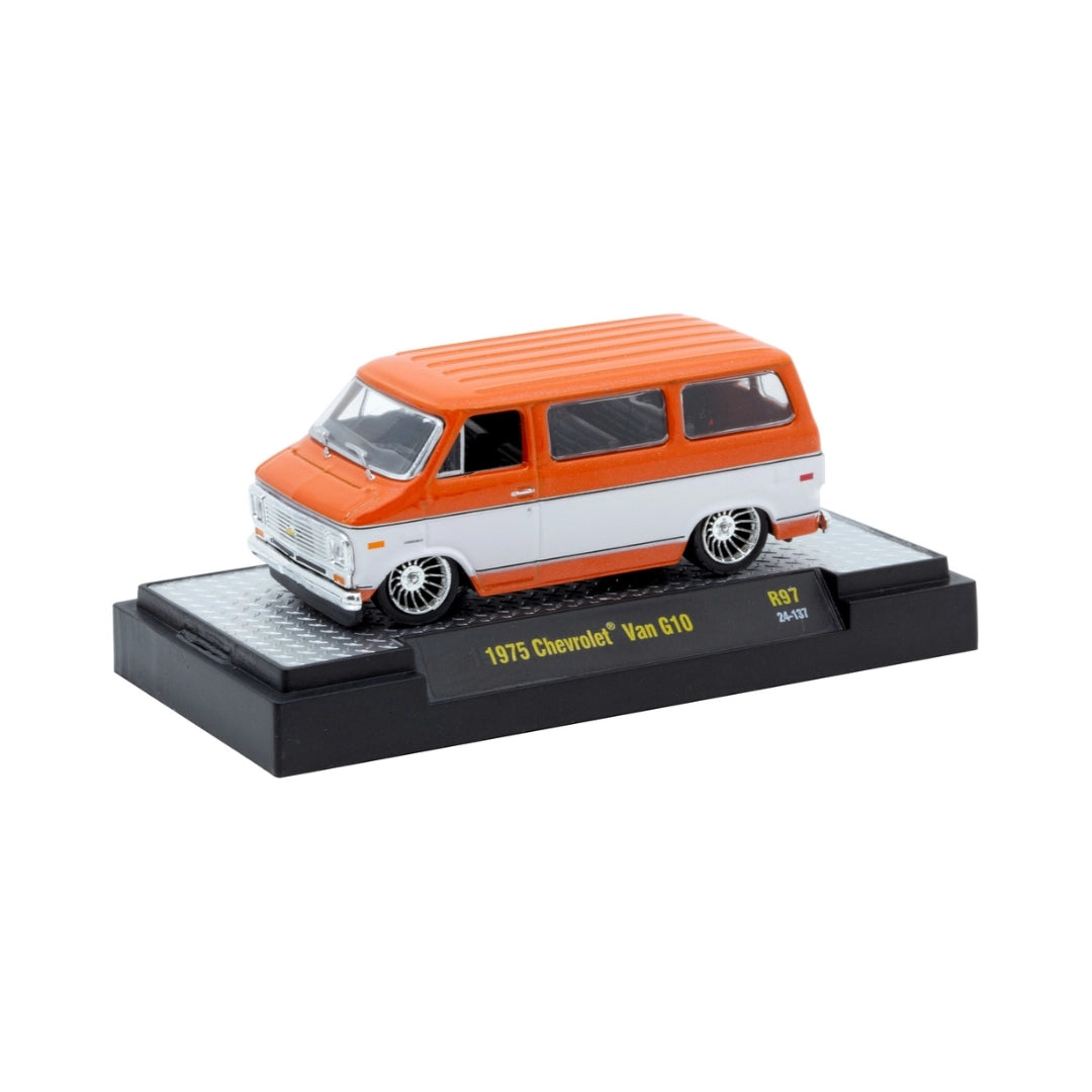 1975 Chevrolet Van G10 - Orange/Silver