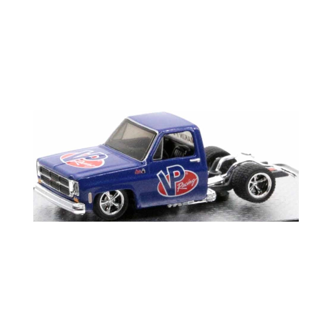 1976 GMC Sierra Grande 15 - Custom - Blue VP Racing Fuels Livery, Gold Chrome Rims (Chase Edition)