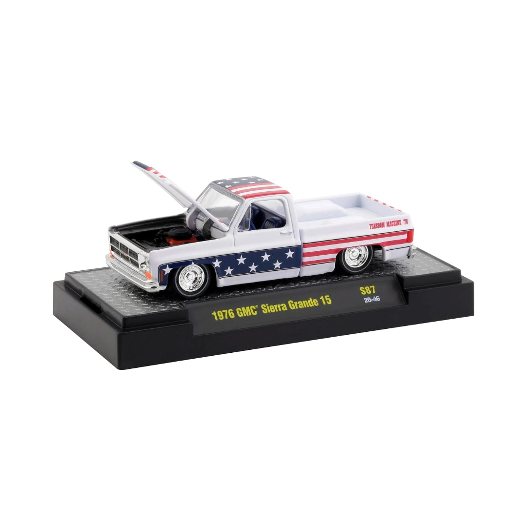 1976 GMC Sierra Grande 15 - Patriotic Stars & Stripes Livery (O'Reilly Auto Parts Exclusive)