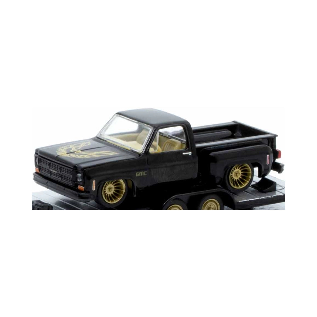 1976 GMC Sierra Grande 15 Custom Black (Brass Rims, Black Details)