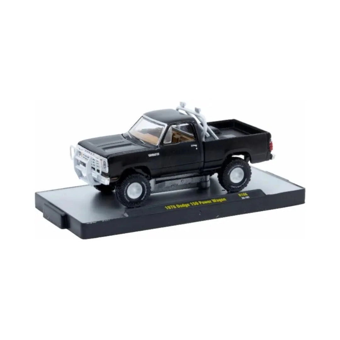 1978 Dodge 150 Power Wagon - Black (M2 Machines Release 106)