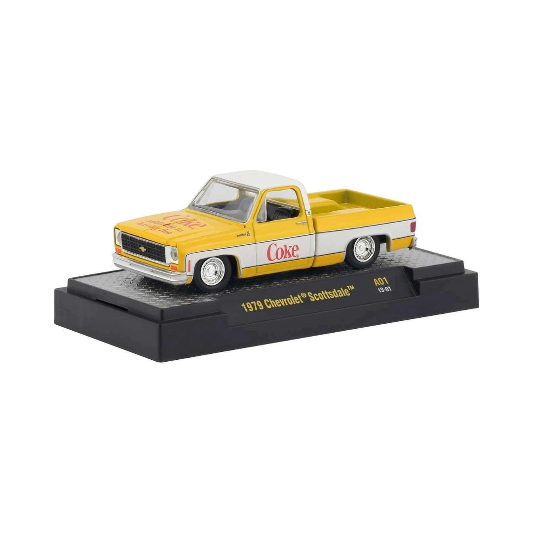 1979 Chevrolet Scottsdale - Yellow & White Coca-Cola Series