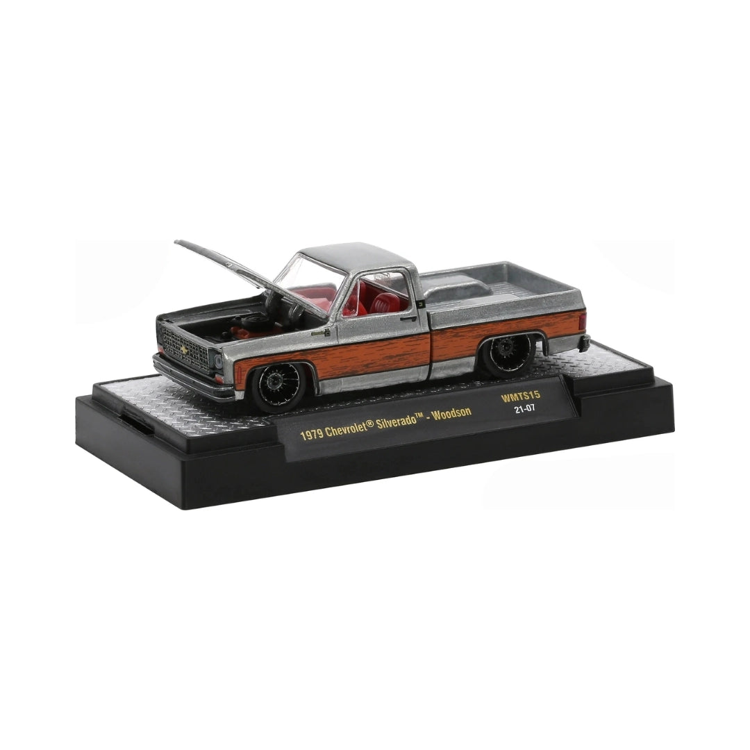 1979 Chevrolet Silverado - Woodson Black/Brown Woodgrain (Super Chase)