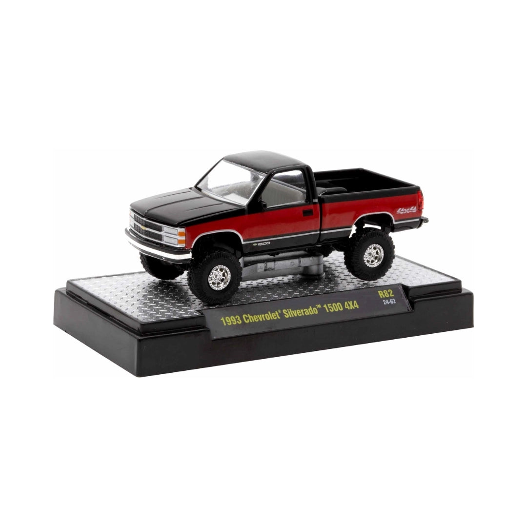 1993 Chevrolet Silverado 1500 4X4 - Black/Red (4x4 Deco)