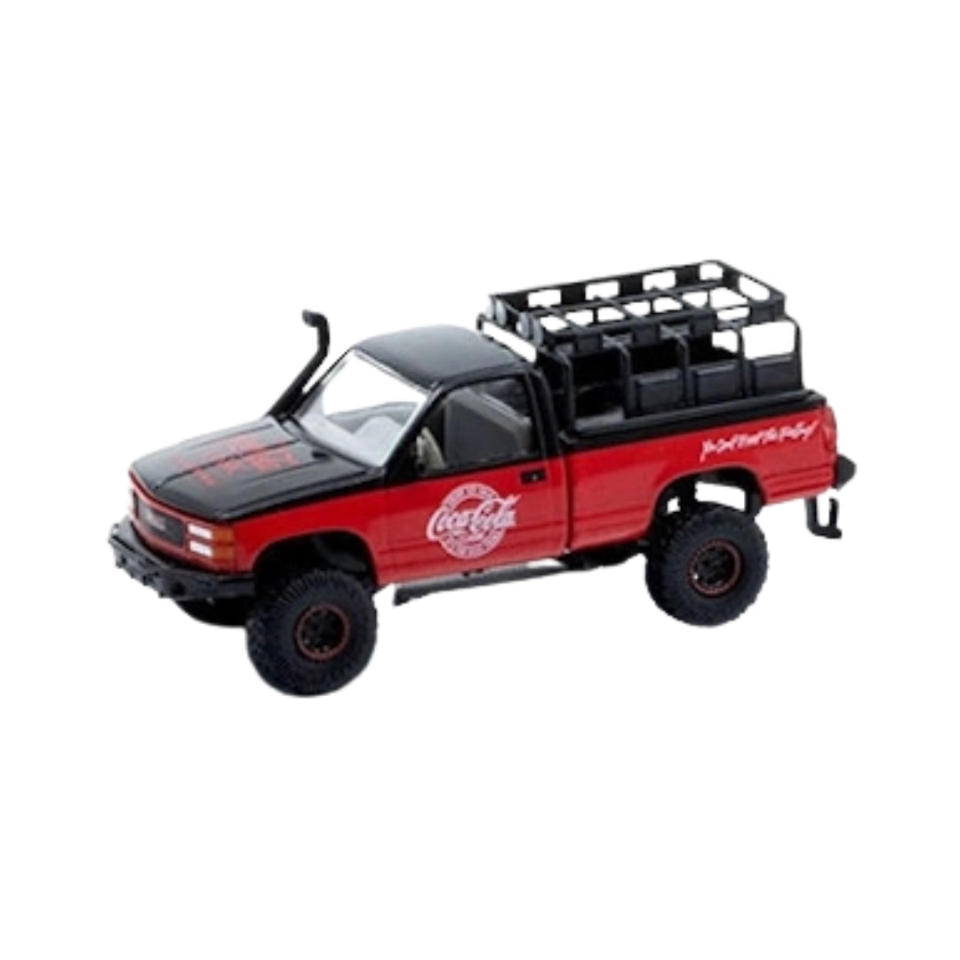 1998 GMC Sierra 1500 4X4 - Red/Black (Black Rims)