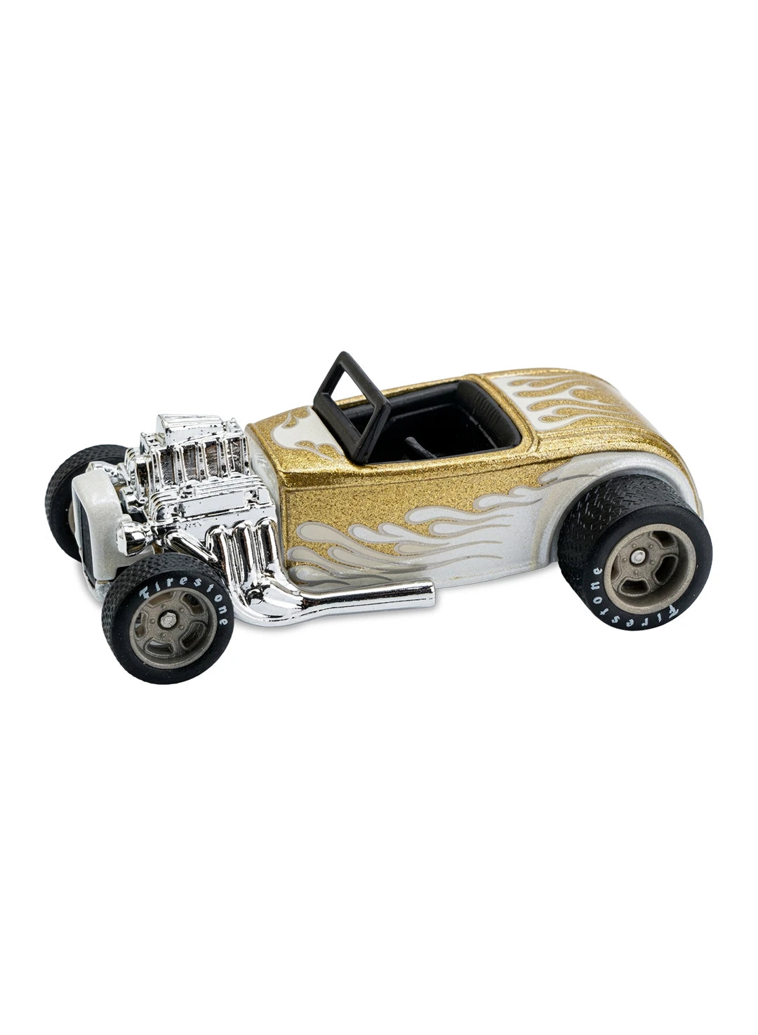 Hot Wheels Garage 2010 Street Rodder 1:64 – Metalflake Gold & White