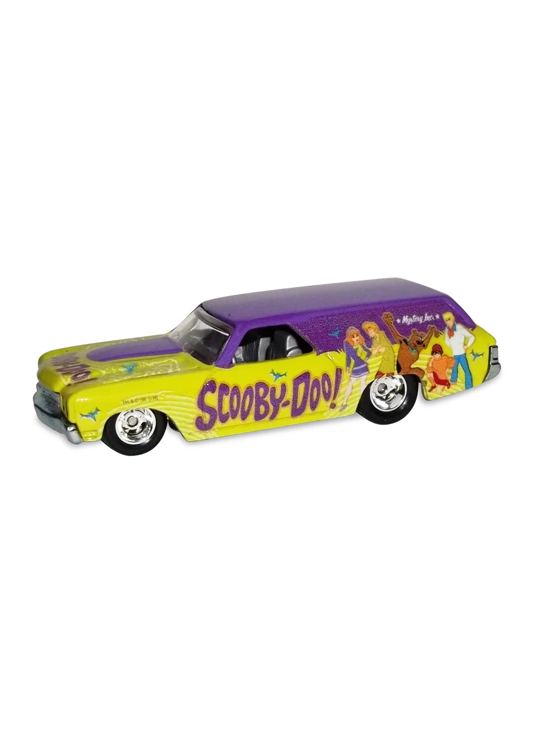Hot Wheels Pop Culture Hanna-Barbera Scooby-Doo '70 Chevelle Delivery 1:64 scale diecast car mint on its original mystery gang blister card.