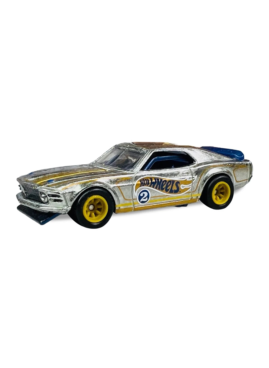 Hot Wheels Walmart Exclusive ZAMAC Editions 2022 Ford '70 Mustang Boss 302 1:64 – ZAMAC