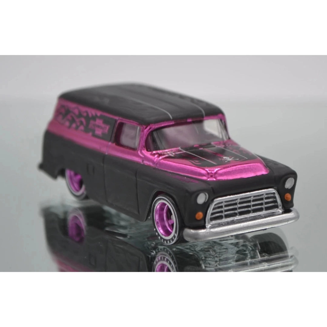 '55 Chevy Panel - Matte Black & Spectraflame Pink