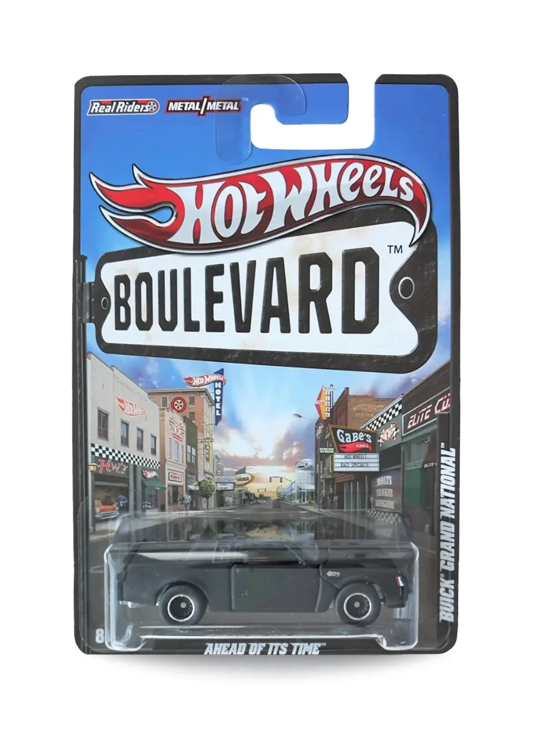 Hot Wheels Boulevard (Pre 2013) – 2012 Buick Grand National 1:64 - Matte Black