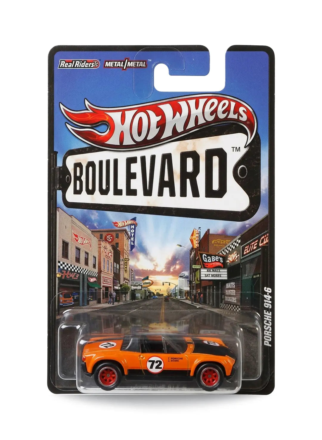 Hot Wheels Boulevard (Pre 2013) – 2012 Porsche 914-6 1:64 - Orange
