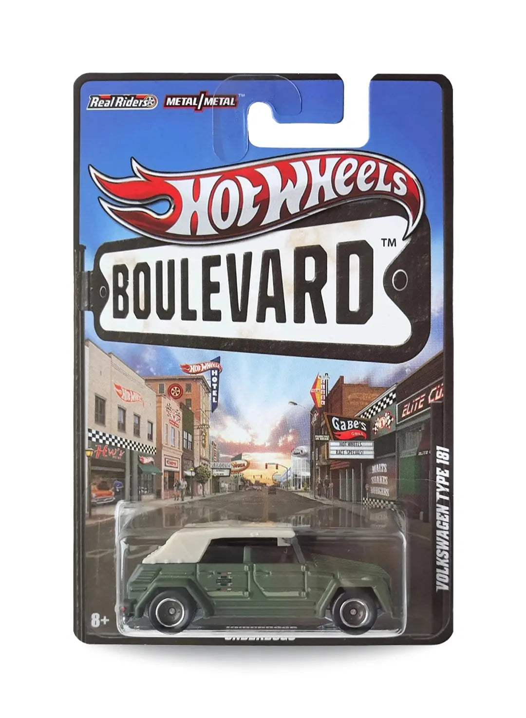 Hot Wheels Boulevard (Pre 2013) – 2012 Volkswagen Type 181 1:64 - Dark Olive Green