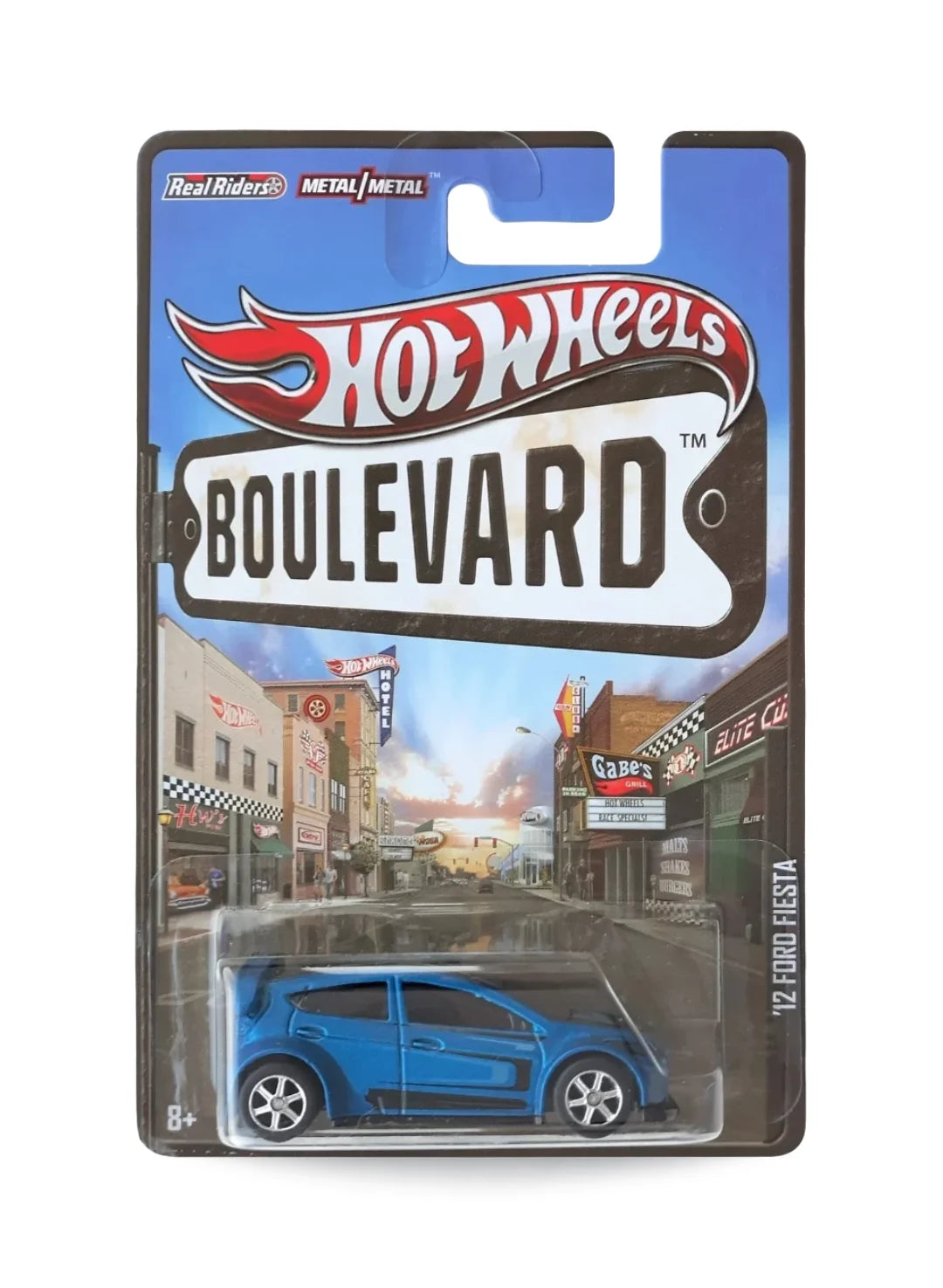 Hot Wheels Boulevard (Pre 2013) – 2013 Ford '12 Ford Fiesta 1:64 - Blue