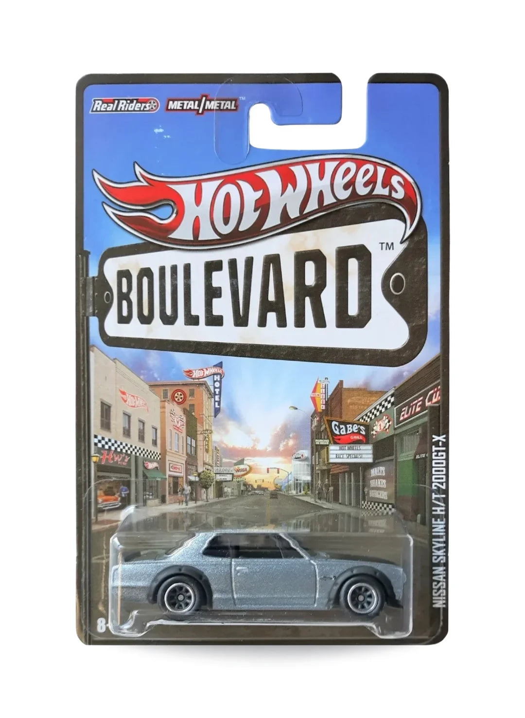Hot Wheels Boulevard (Pre 2013) – 2013 Nissan Skyline H/T 2000GT-X 1:64 - Metalflake Grey