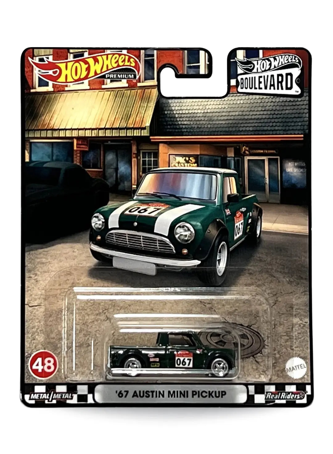 Hot Wheels Boulevard (After 2013) – 2022 Austin '67 Austin Mini Pickup 1:64 - British Racing Green
