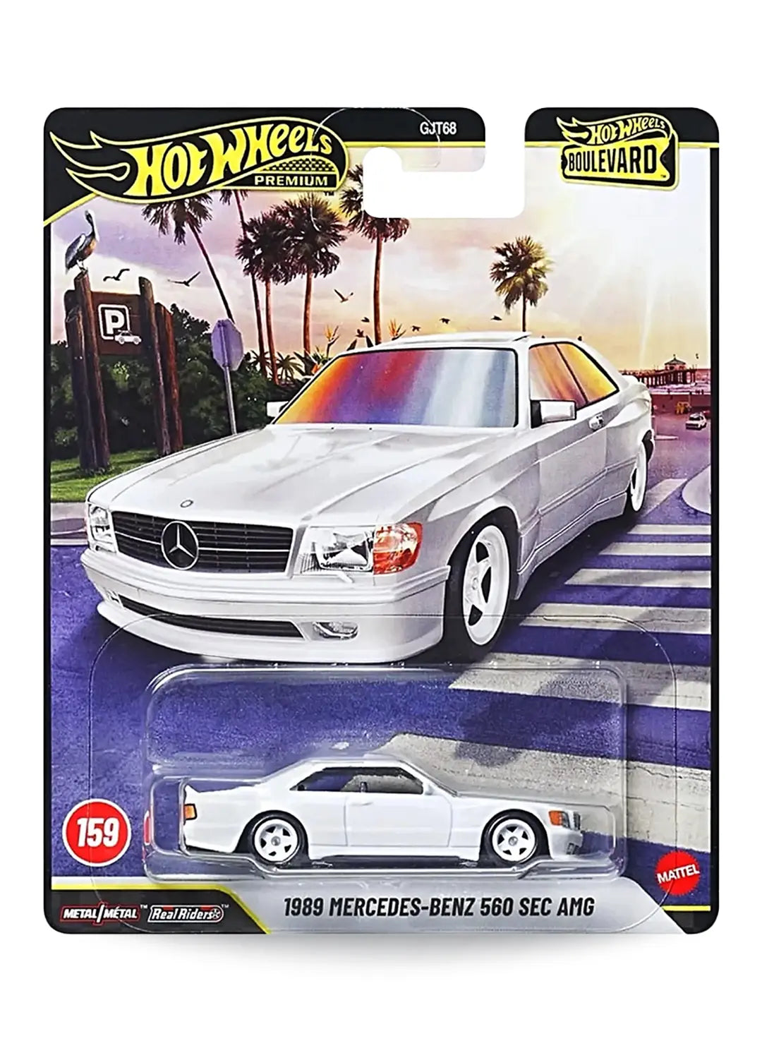 Hot Wheels Boulevard (After 2013) – 2026 1989 Mercedes-Benz 560 SEC AMG 1:64 - White