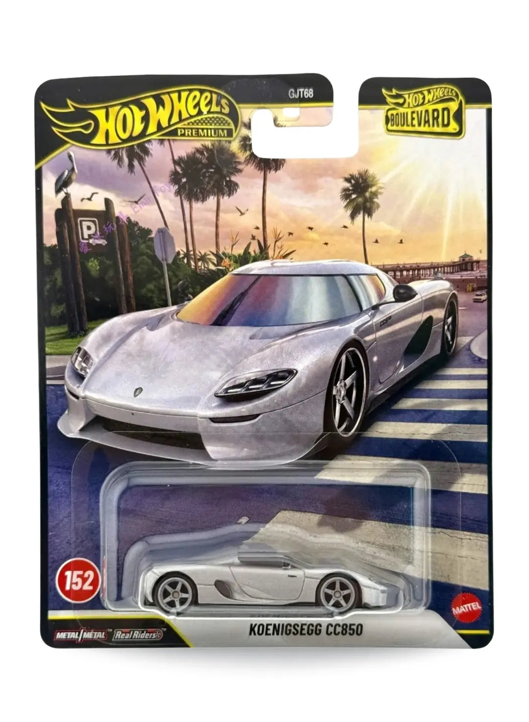 Hot Wheels Boulevard (After 2013) – 2026 Koenigsegg CC850 1:64 - Moon Silver