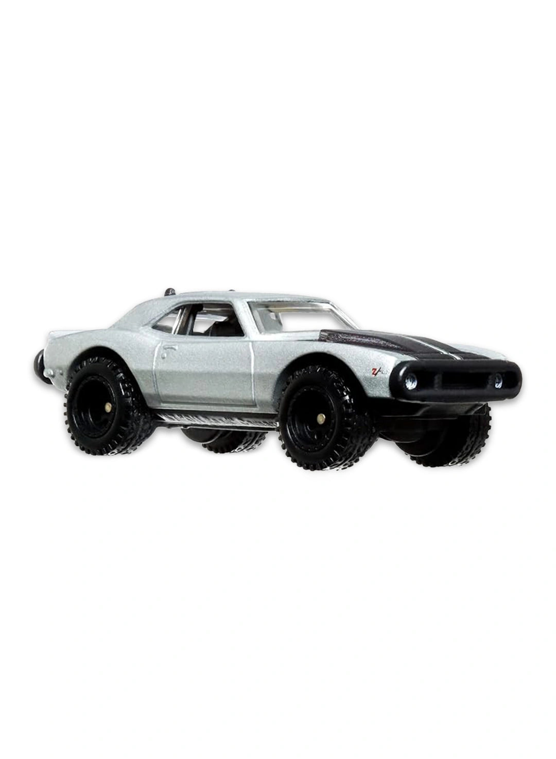 Hot Wheels Fast & Furious Premium Series Mix 1 2023 1967 Chevrolet Camaro Offroad 1:64 – Matte Silver