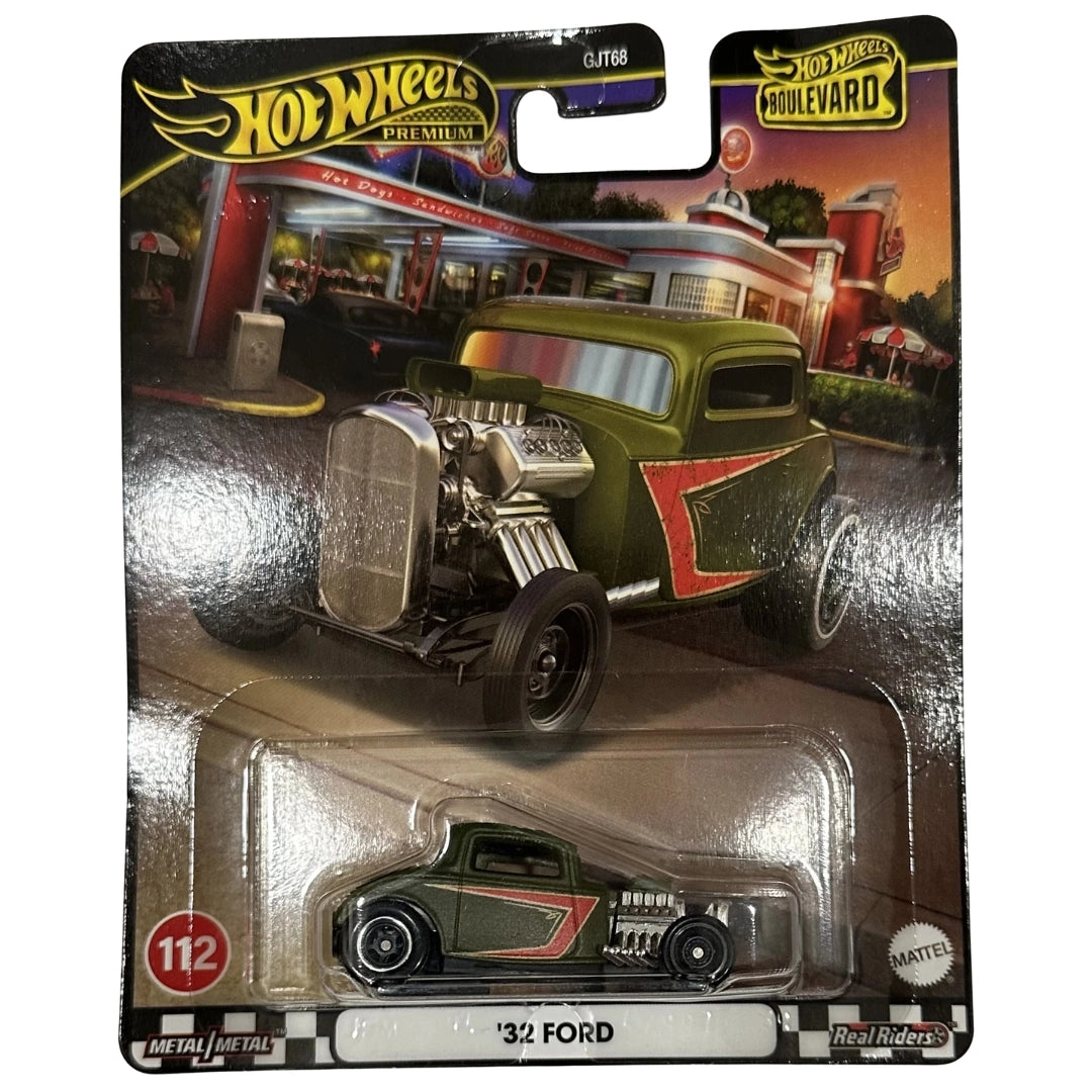 Hot Wheels 1:64 '32 Ford Matte Olive