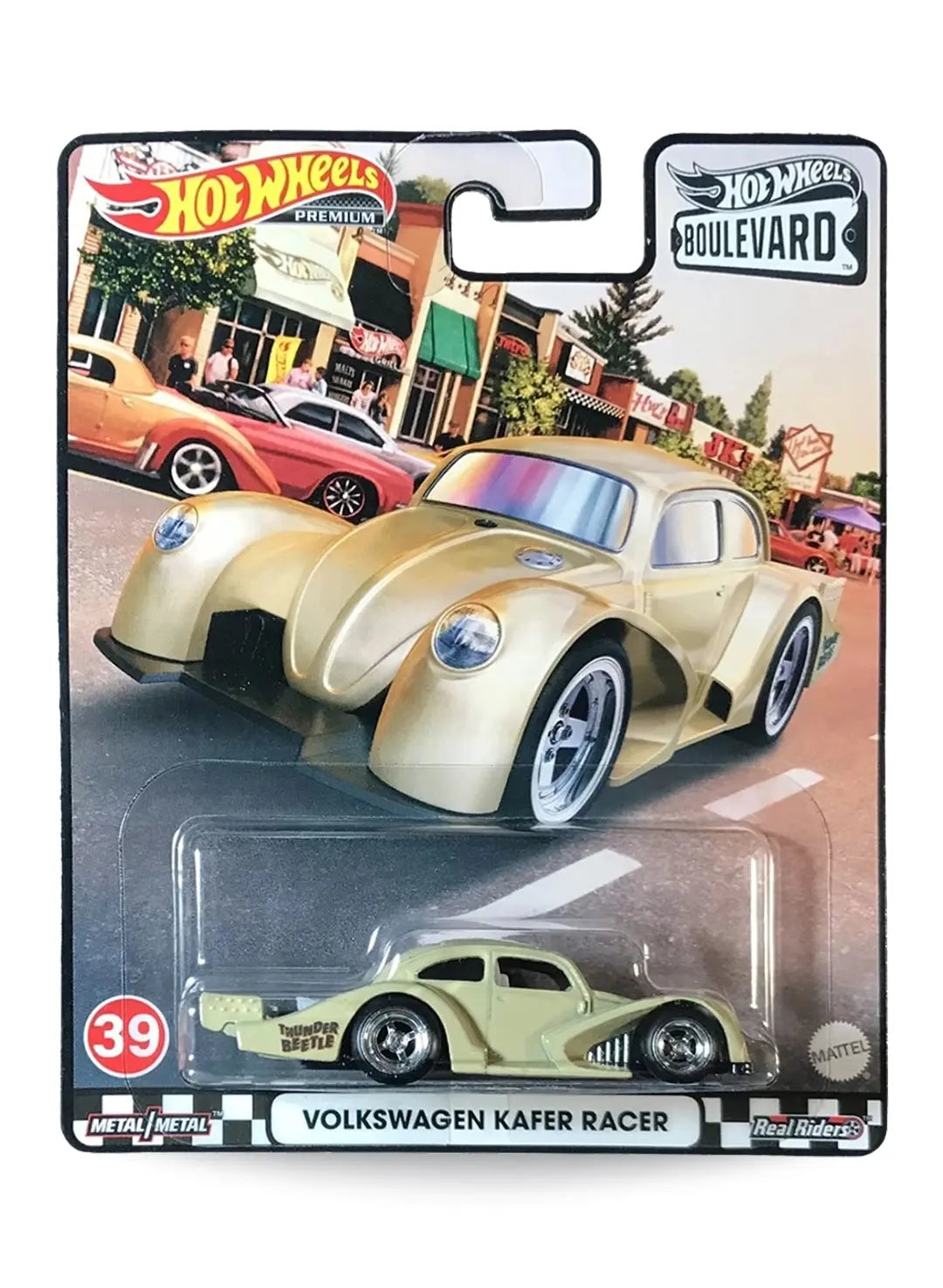 Hot Wheels Boulevard (After 2013) – 2021 Volkswagen Kafer Racer 1:64 - Tan