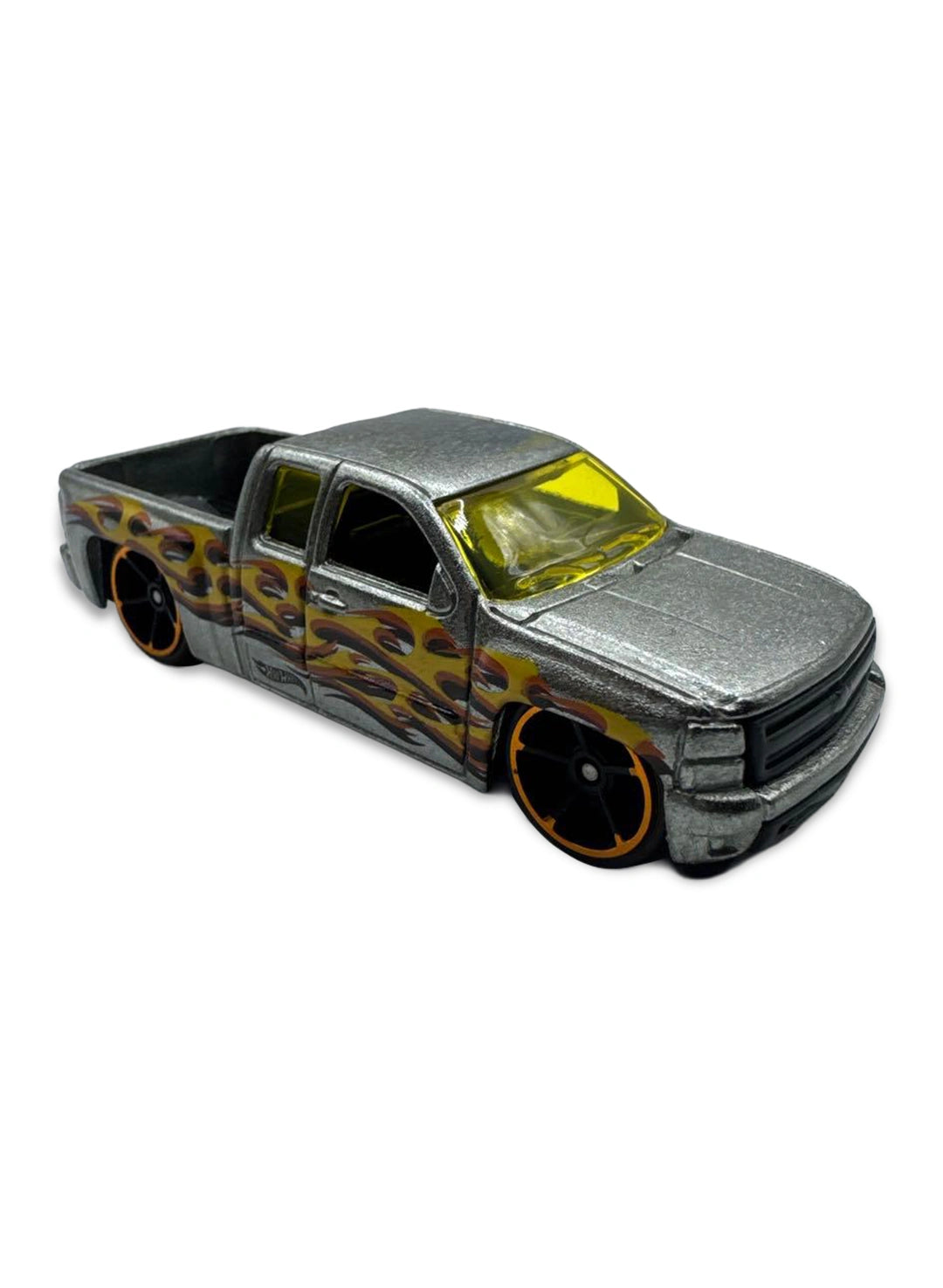 Hot Wheels Walmart Exclusive ZAMAC Editions 2014 Chevrolet Silverado 1:64 – ZAMAC