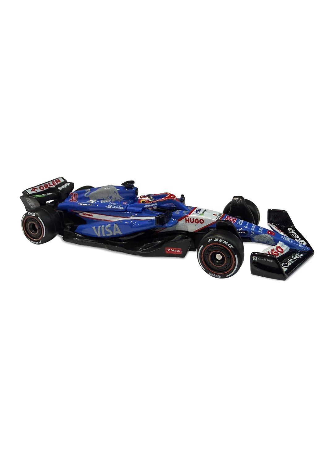 Hot Wheels 2025 Formula One Collection Mix 3 RB Visa Cash App RB Formula One Team (#30) 1:64 – Blue