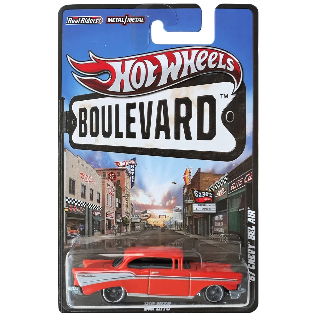 Hot Wheels 1:64 '57 Chevy Bel Air Pearl Orange