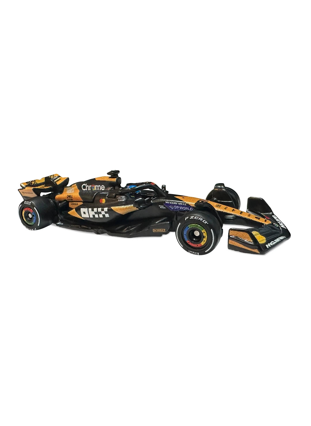 Hot Wheels 2025 Formula One Collection Mix 2 McLaren McLaren Formula 1 Team (#81) 1:64 – Papaya Orange