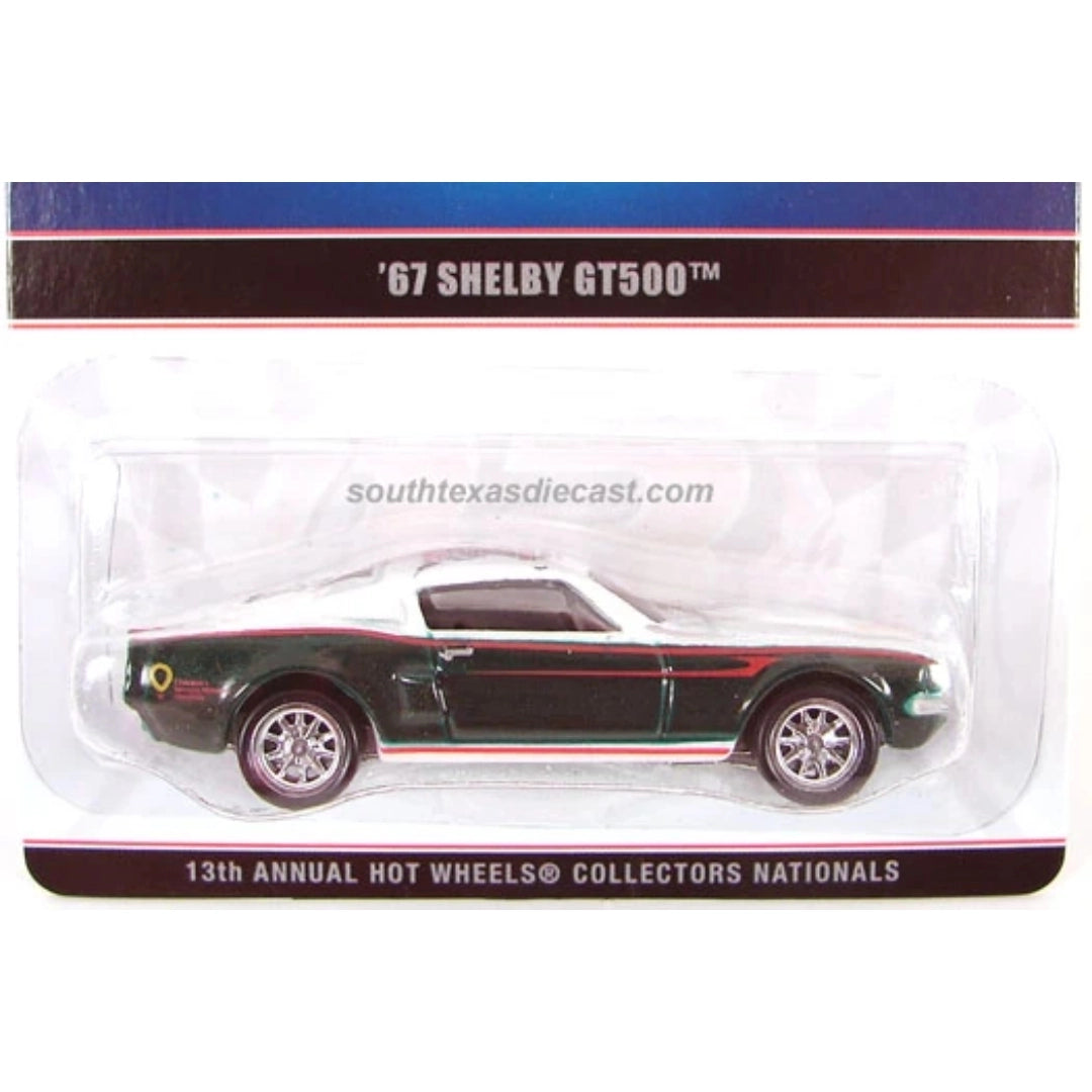 '67 Shelby GT500 – White & Metalflake Dark Green