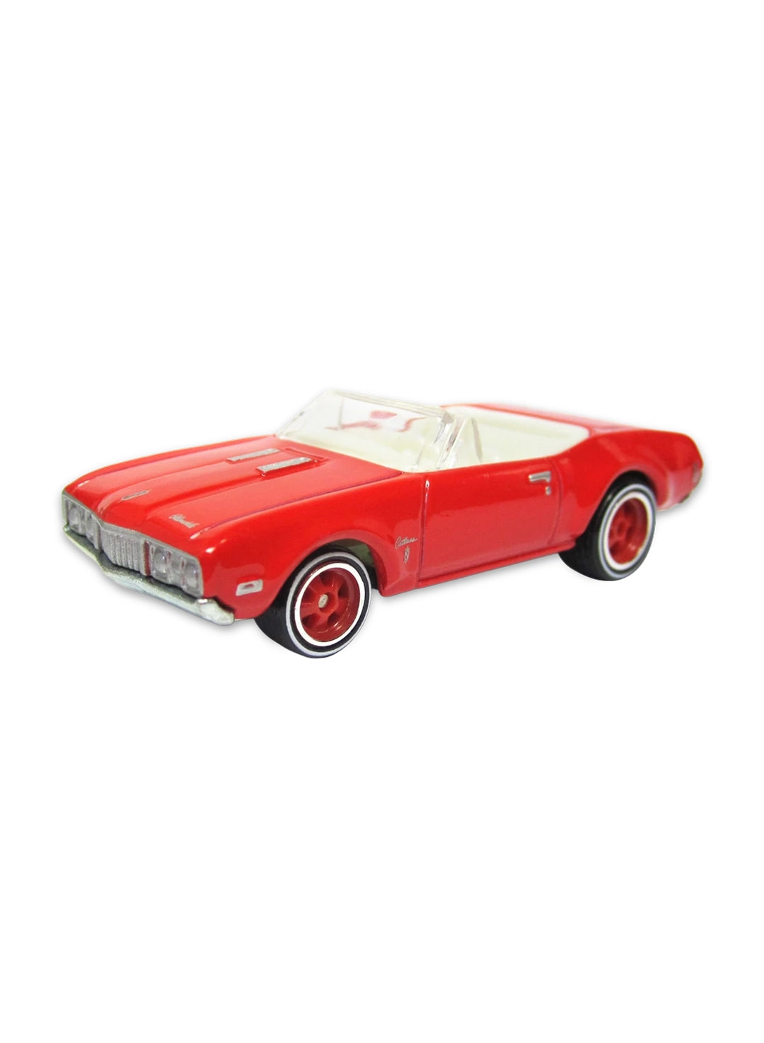 Hot Wheels Retro Entertainment 2013 Mix 7 Oldsmobile '68 Olds Cutlass Convertible 1:64 – Red