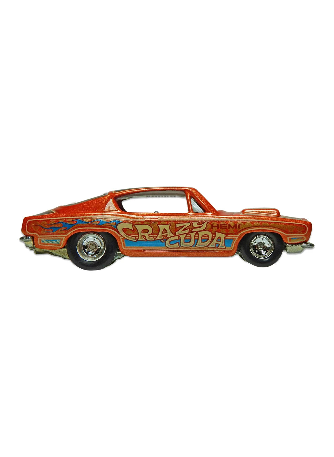 Hot Wheels Mopar Garage 2011 Plymouth '68 Plymouth Hemi 'Cuda 1:64 – Metalflake Orange
