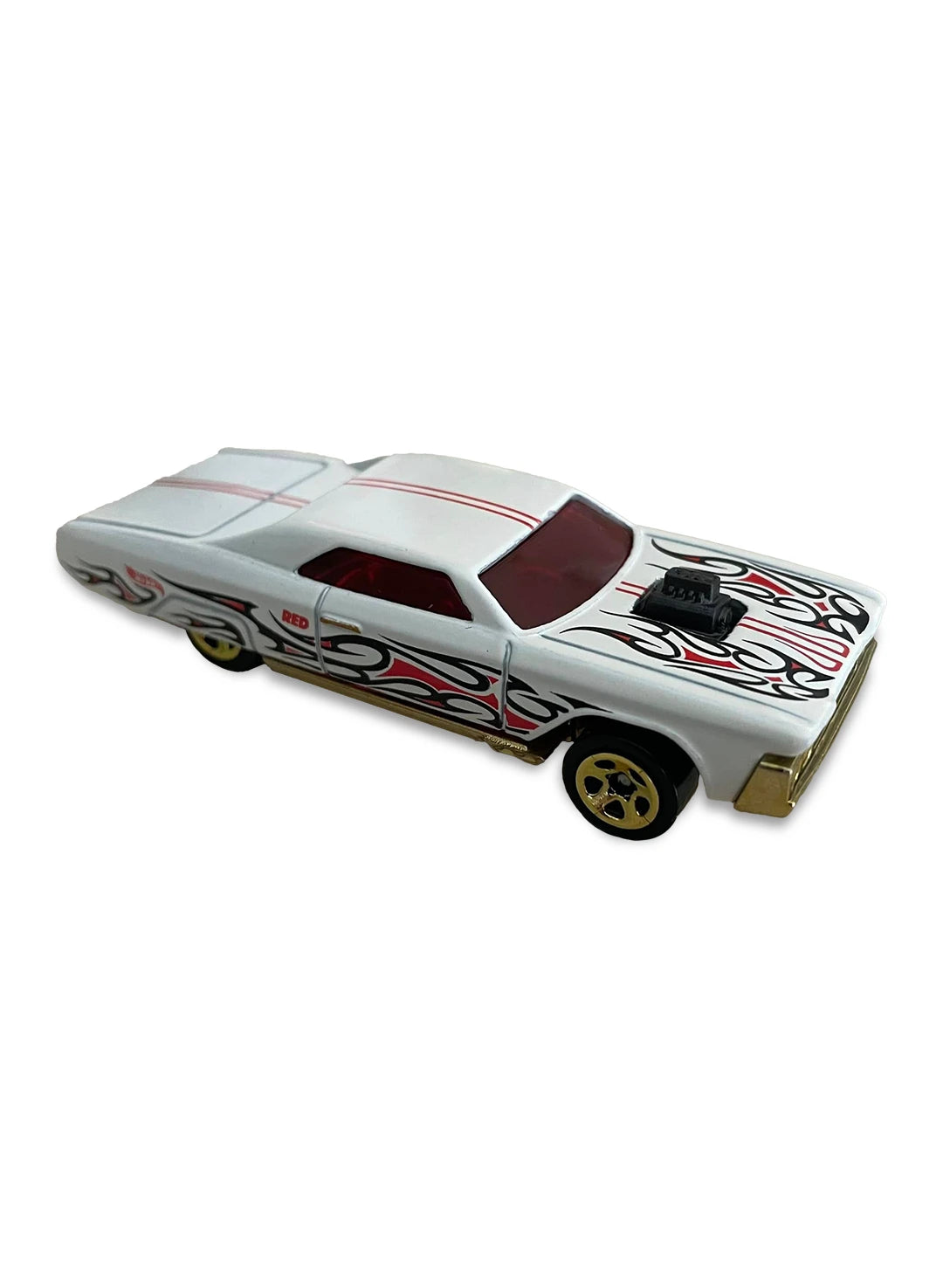 Hot Wheels Red Edition 2024 Layin' Lowrider 1:64 White