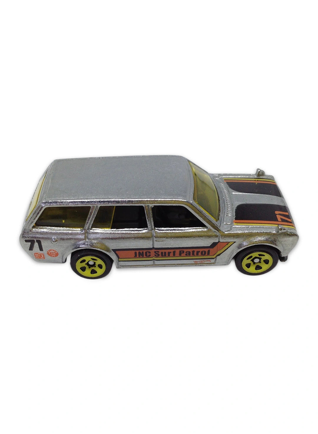 Hot Wheels Walmart Exclusive ZAMAC Editions 2017 '71 Datsun Bluebird 510 Wagon 1:64 – ZAMAC