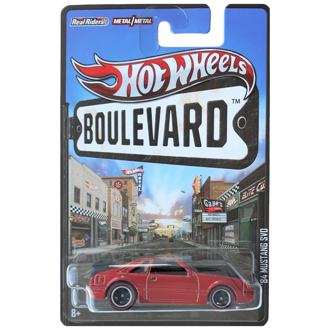 Hot Wheels 1:64 '84 Mustang SVO Red