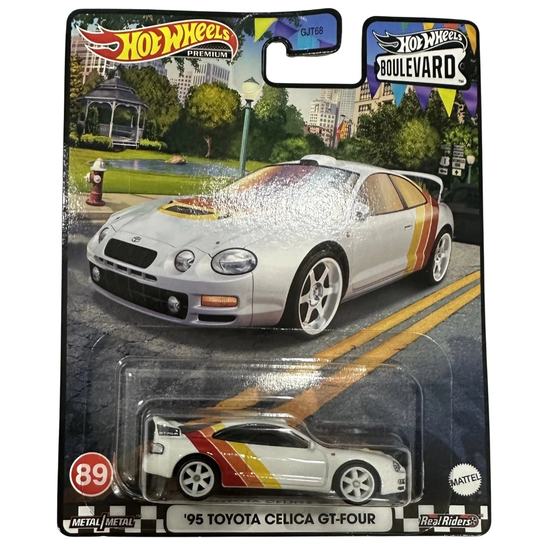 Hot Wheels 1:64 '95 Toyota Celica GT-Four White