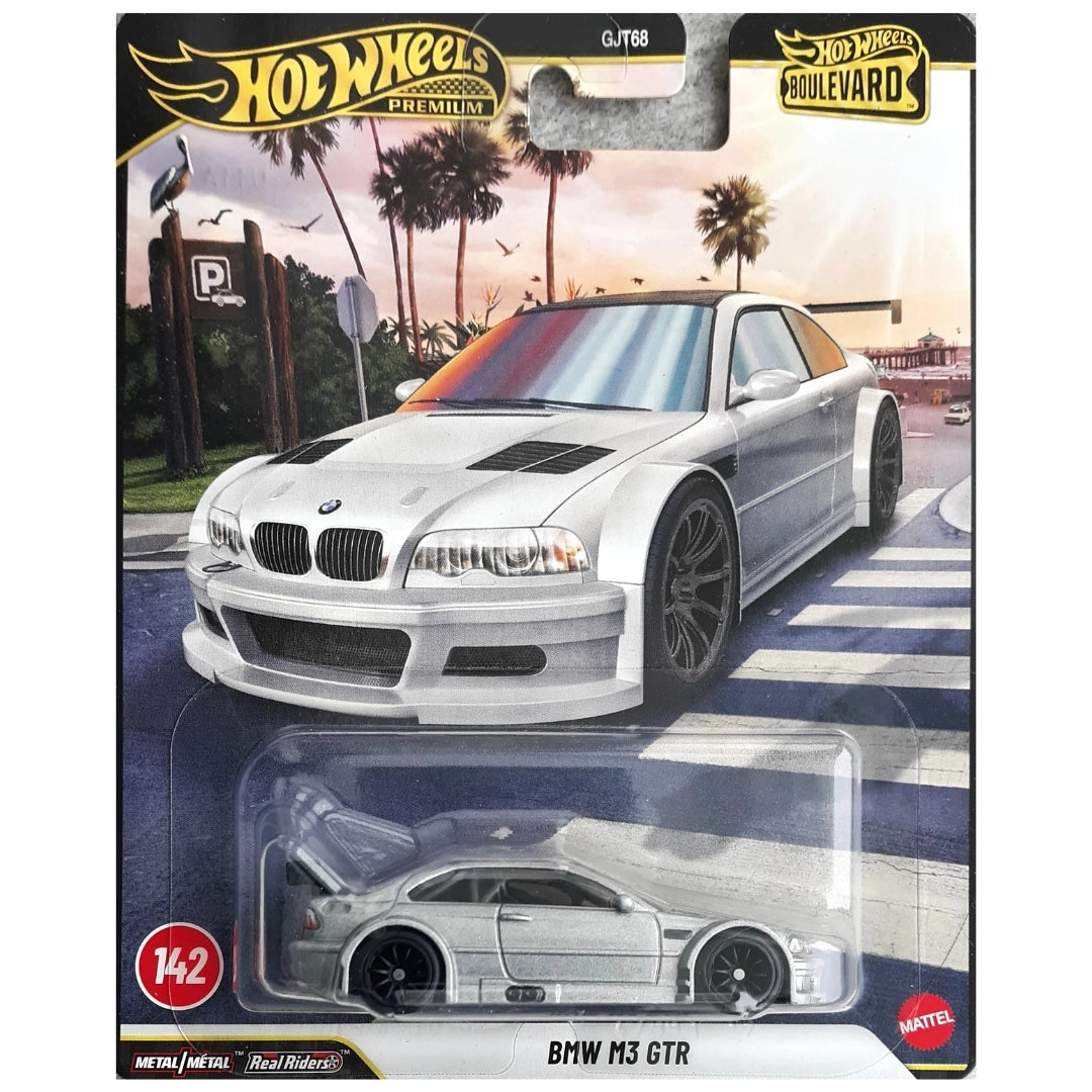 Hot Wheels 1:64 BMW M3 GTR Metalflake Silver