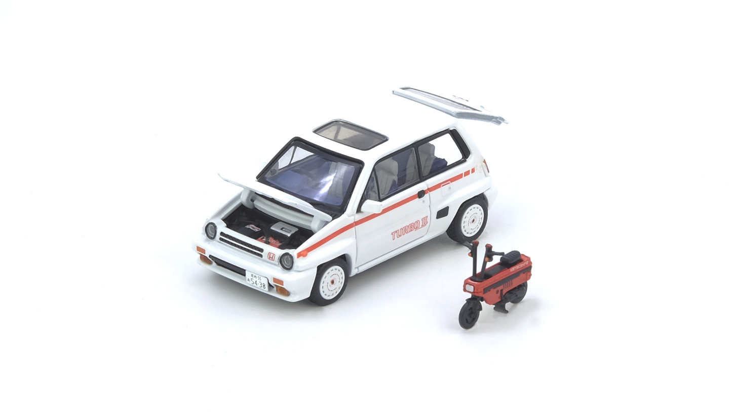 Honda City Turbo II White Mod Version