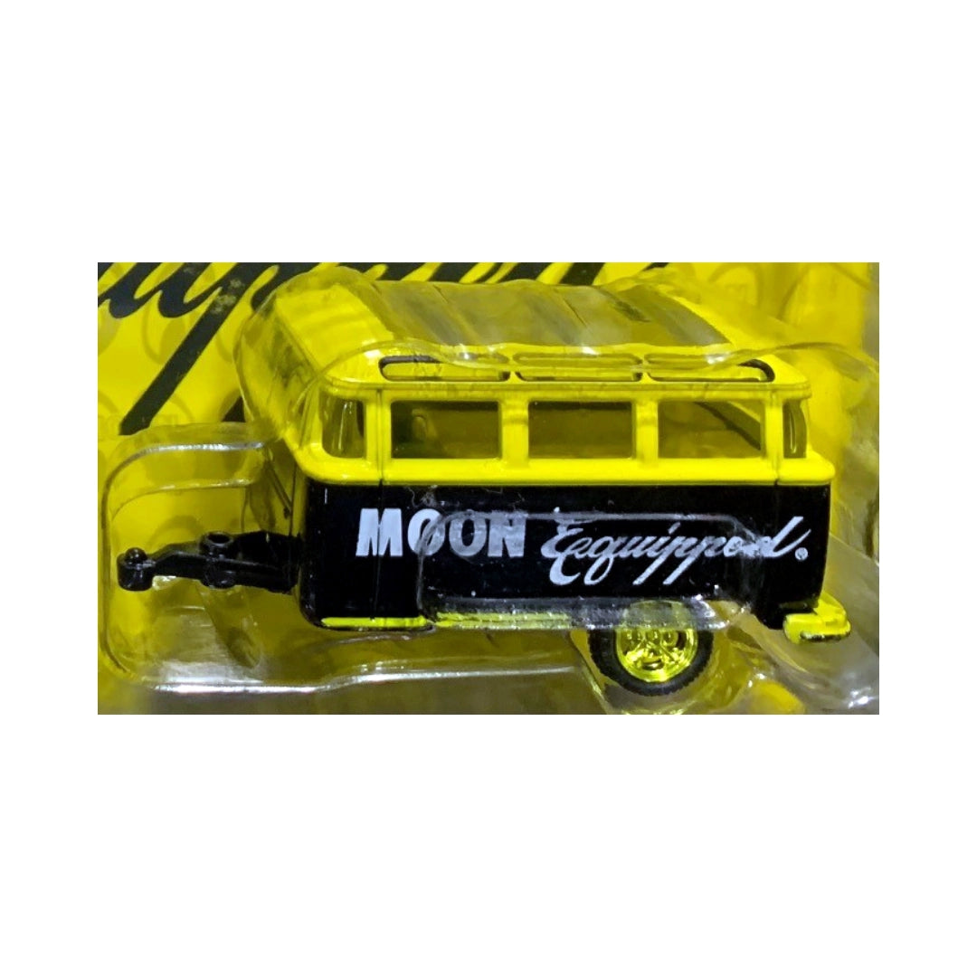 Caravan (Trailer) - Orange & White Two-Tone, Brass Frame, Gold Chrome Details, Chase Version, Premium Range Set Exclusive