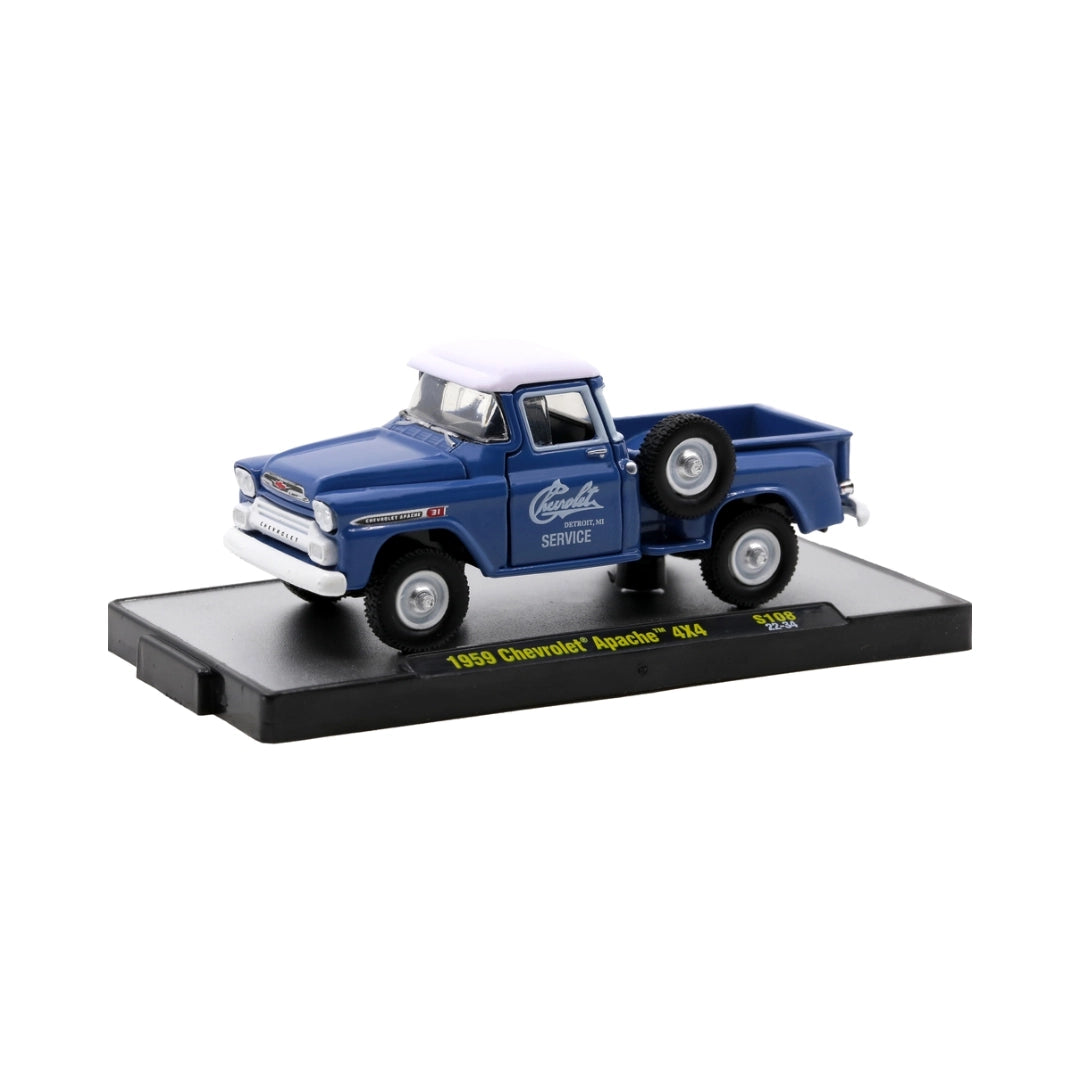Chevrolet Apache 4x4 - Blue White Roof O'Reilly Auto Parts