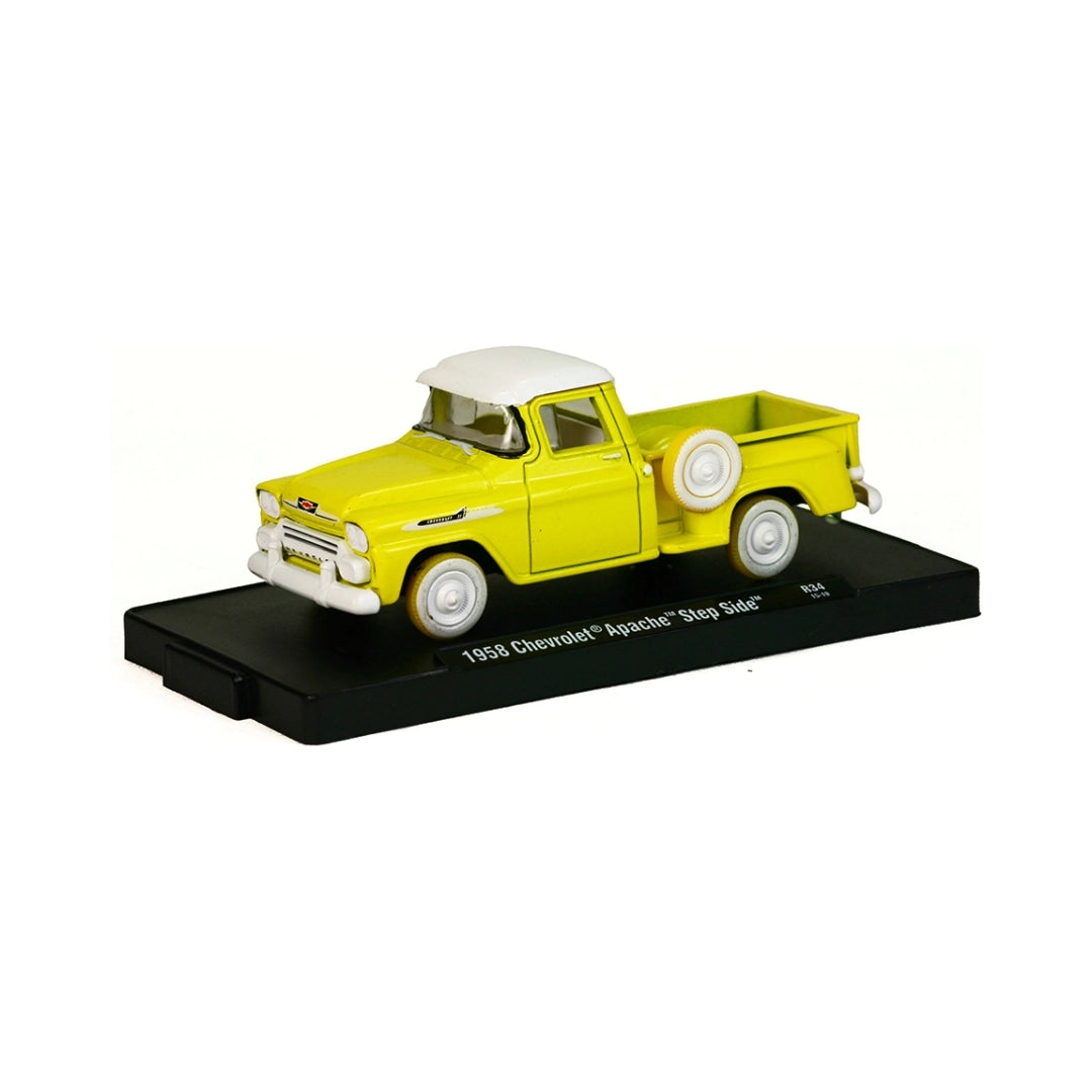 Chevrolet Apache Stepside - Yellow White Roof Chase