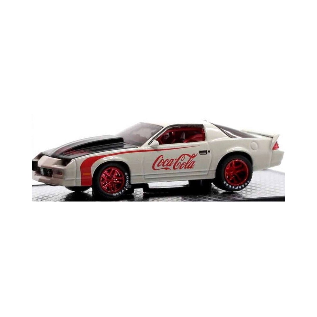 Chevrolet Camaro IROC-Z Silver Coca-Cola Red Rims