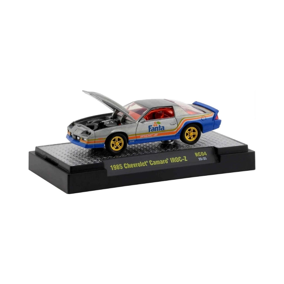 Chevrolet Camaro IROC-Z Fanta Blue Yellow Rims